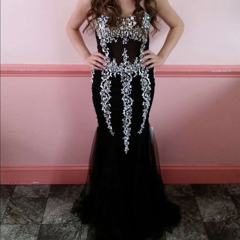 Beaded prom Dress
